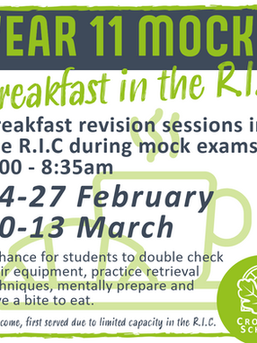 Year 11 Core Mock Exams - Revision