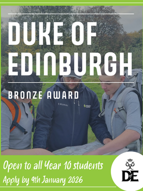 Year 10 Duke of Edinburgh Bronze Award