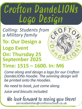 Crofton DandeLIONs Hoodie Logo Design