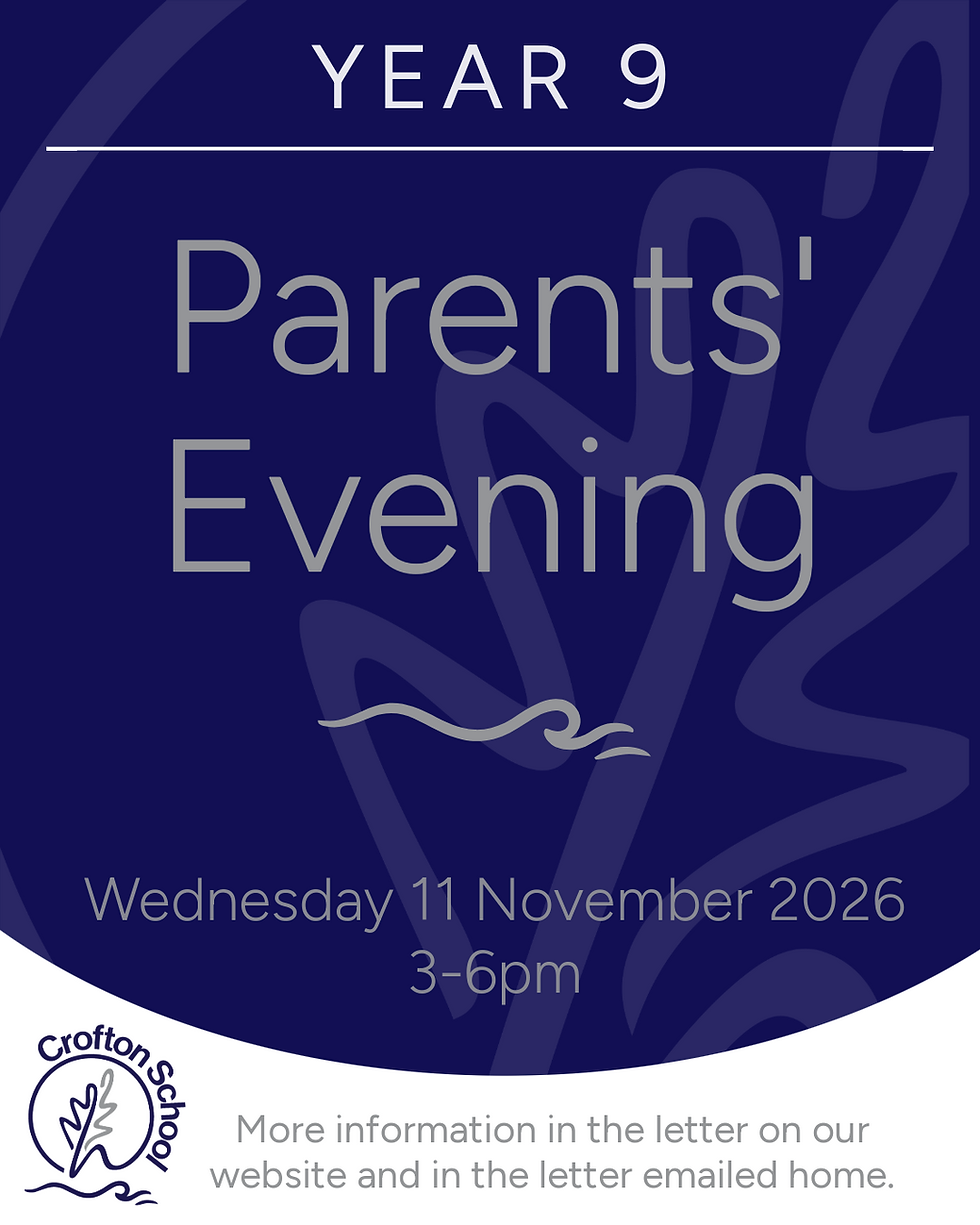 Year 9 Parents’ Evening