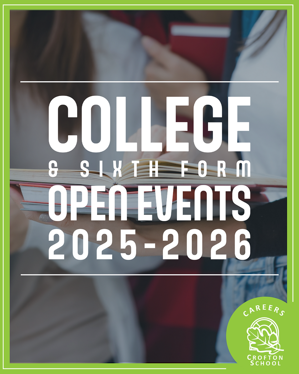 College & Sixth Form Open Events