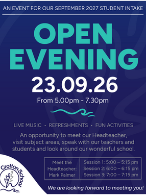 Open Evening 2026