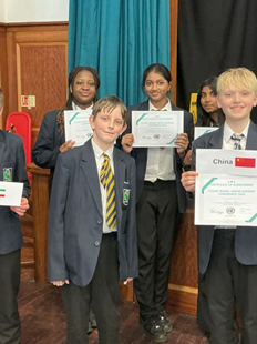 Model United Nations Conference Winners!