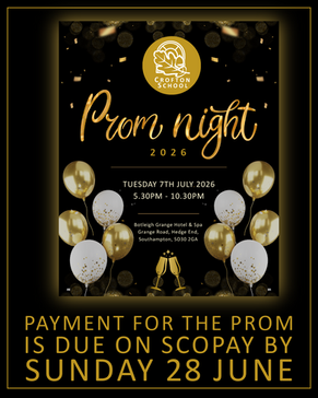 Prom Payment Reminder