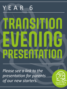Year 6 Transition Evening Information