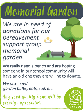 Memorial Garden Donations