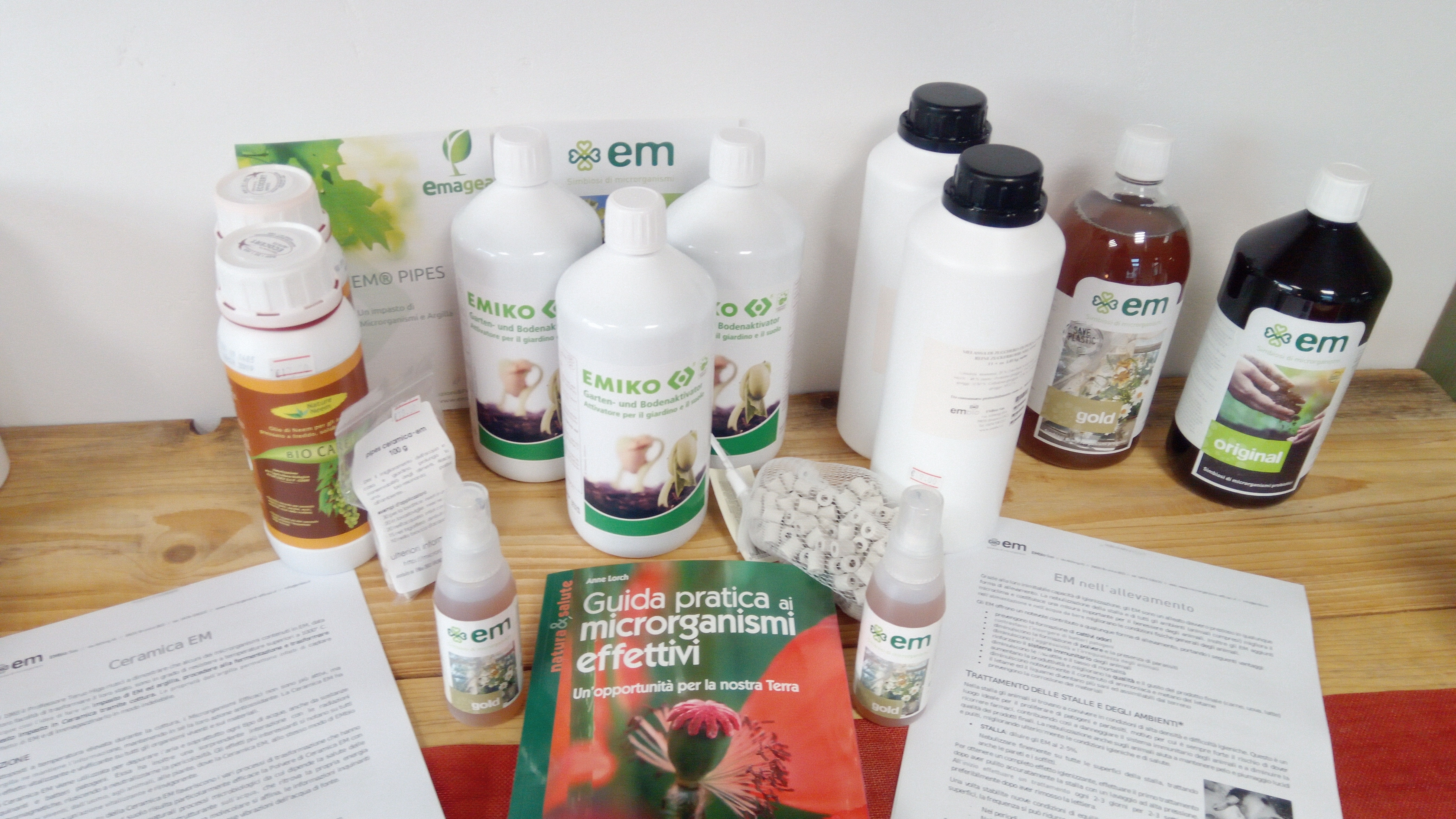 Mircorganismi effettivi EM