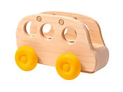 Autobus en bois naturel – Grimm’s