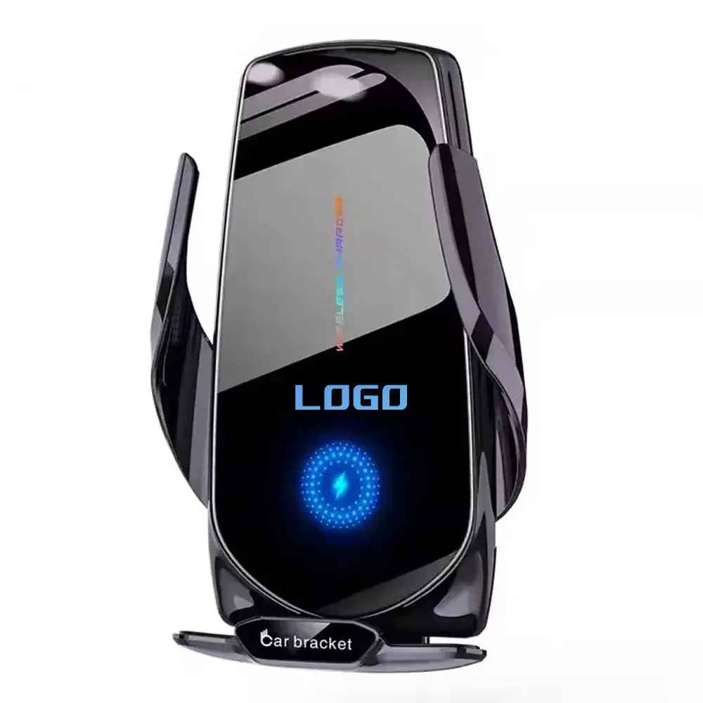 Automatic Clamp Car Wireless Charger 15W Fast Charging Holder