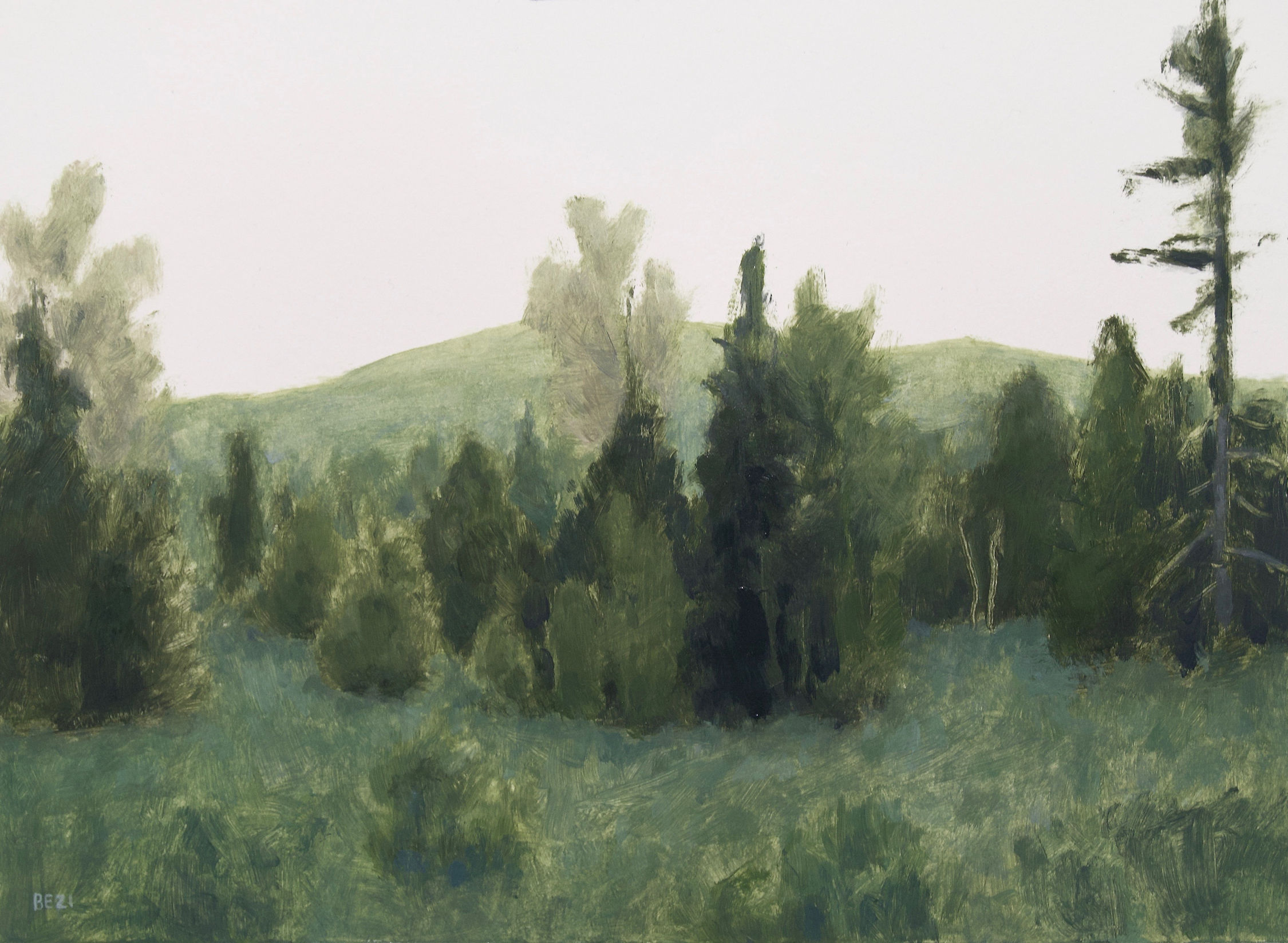 Ciel blanc sur St-Côme