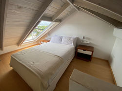 Sleeping area with Velux and AC