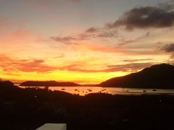 Sunset From The Grove Residences..JPG