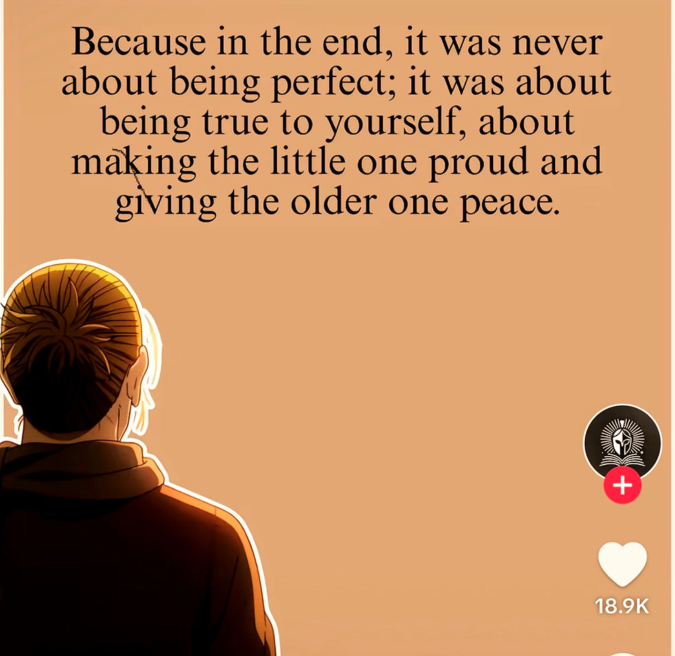 I saved this ages ago because I loved the words and yes I do need to be reminded now and again. It’s so beautifully true.