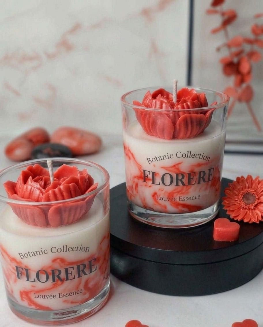 Miniatura: Florere - Vela Aromática Decorativa