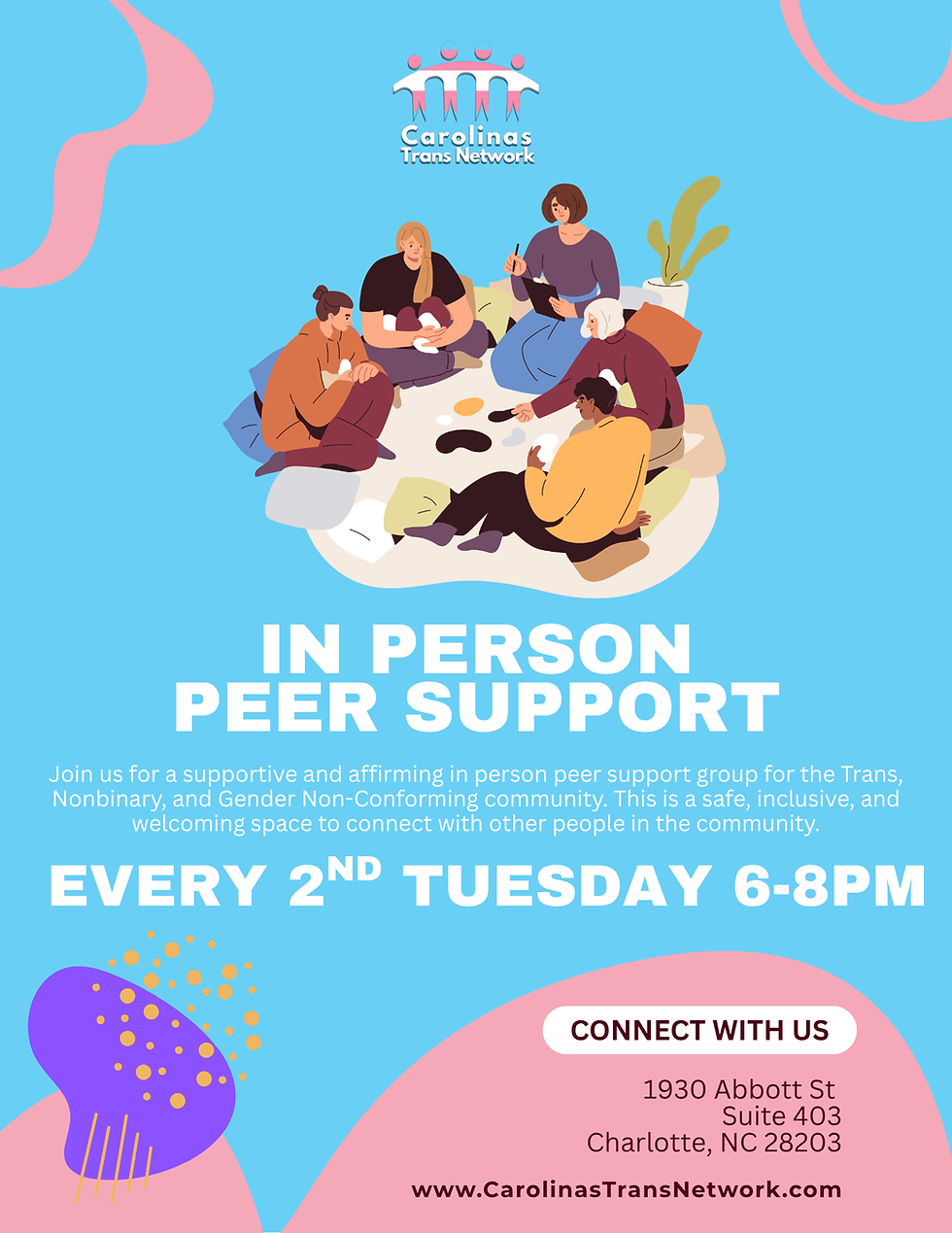 In Person Peer Support Group