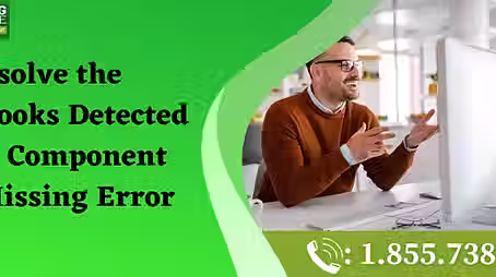 Resolve The QuickBooks Detected That A Component Pdf Missing Error