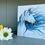 Thumbnail: Blue Unicorn Greetings Card