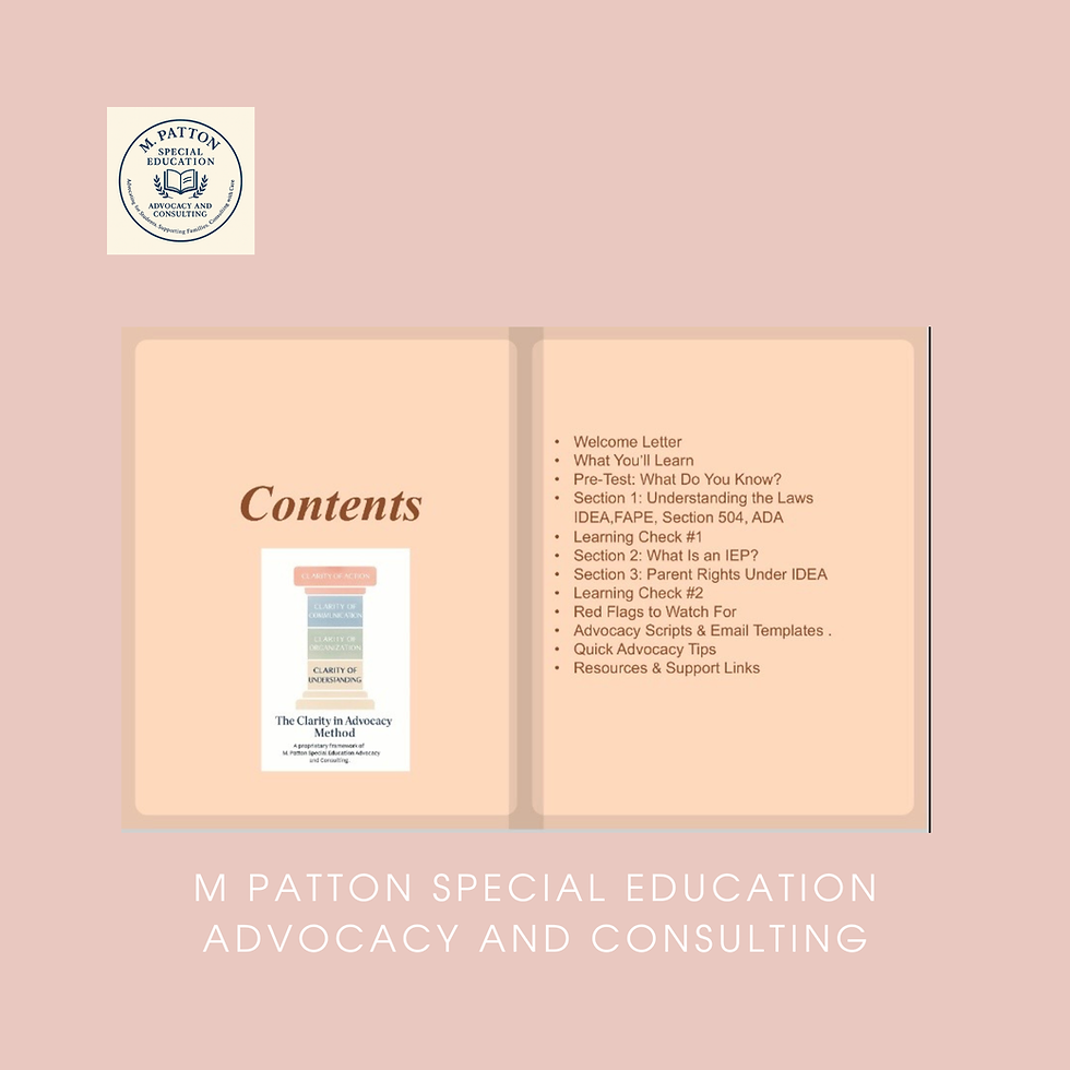 Thumbnail: Clarity of Understanding: Your Rights A Parents Guide to Special Education Law
