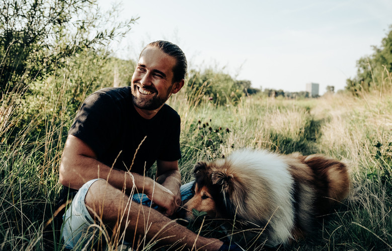 Hundetrainer Manuel Krupa in München