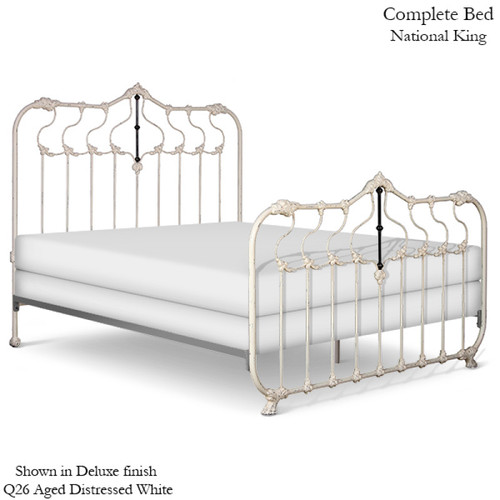 King Complete Bed Antique Bronze Benicia Iron Works
