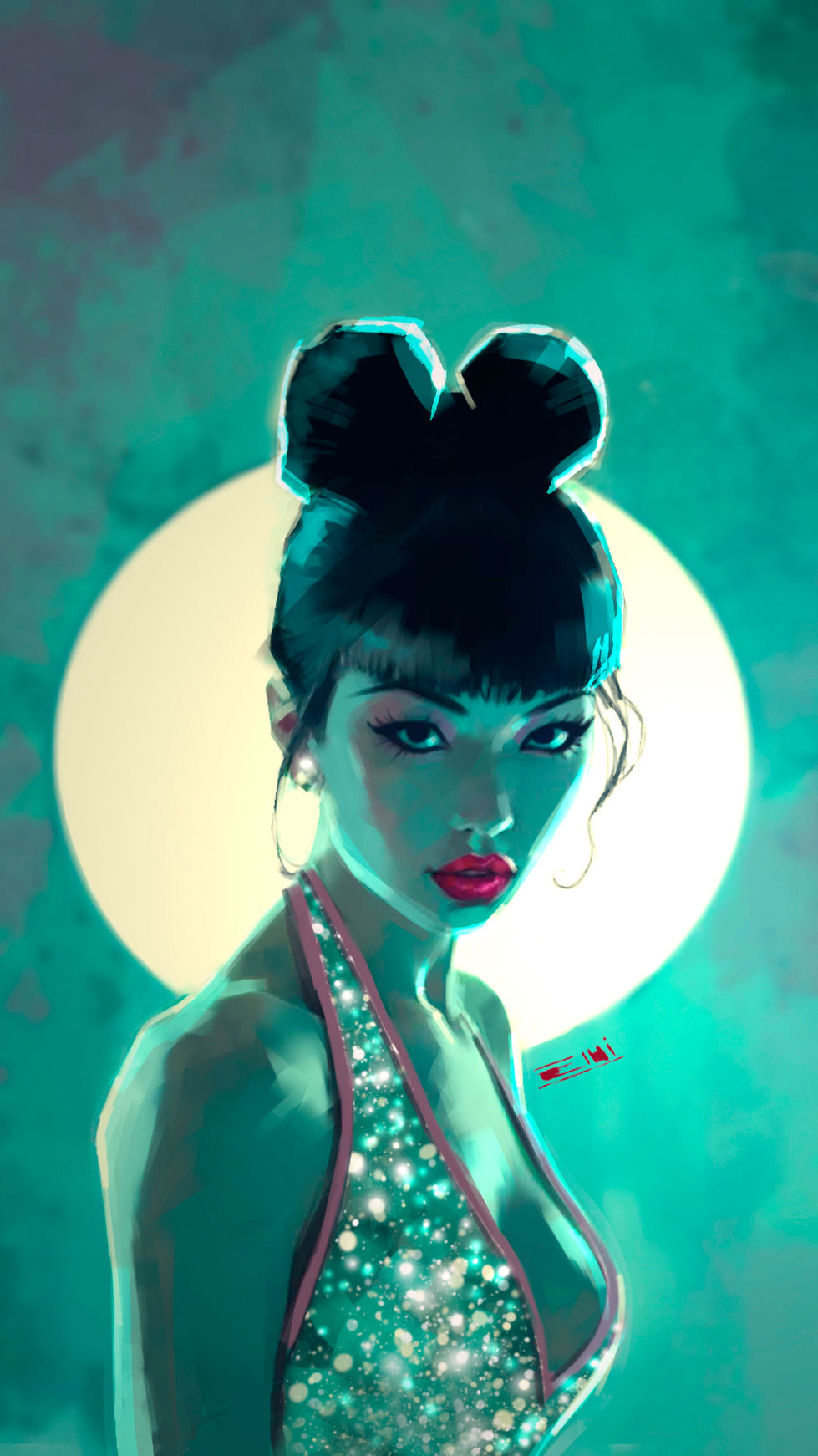 Mujer de oriente.