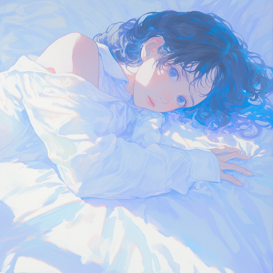 kimio9pmc_04959_anime-style_album_cover_a_young_woman_with_lo_6a74a618-89e5-4e7e-8b95-7d1a
