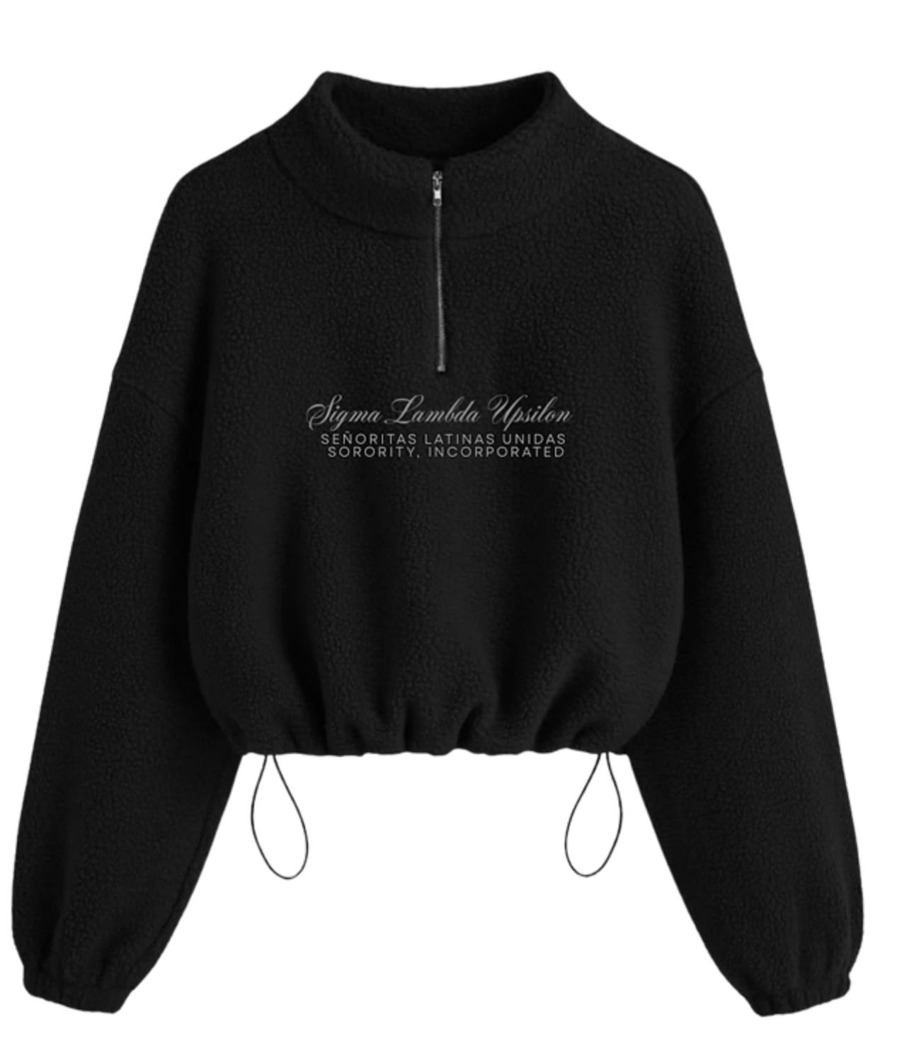 SLU Black Sherpa Fleece