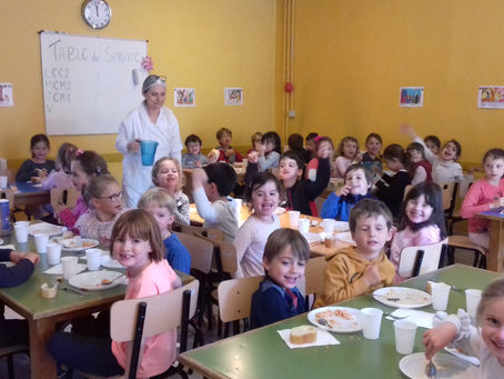 Opération Bol de riz de la PS au CM2