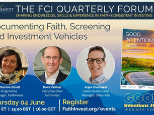 Too many faith investment policies ‘could be written by secular groups’