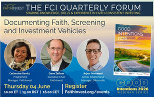 Too many faith investment policies ‘could be written by secular groups’