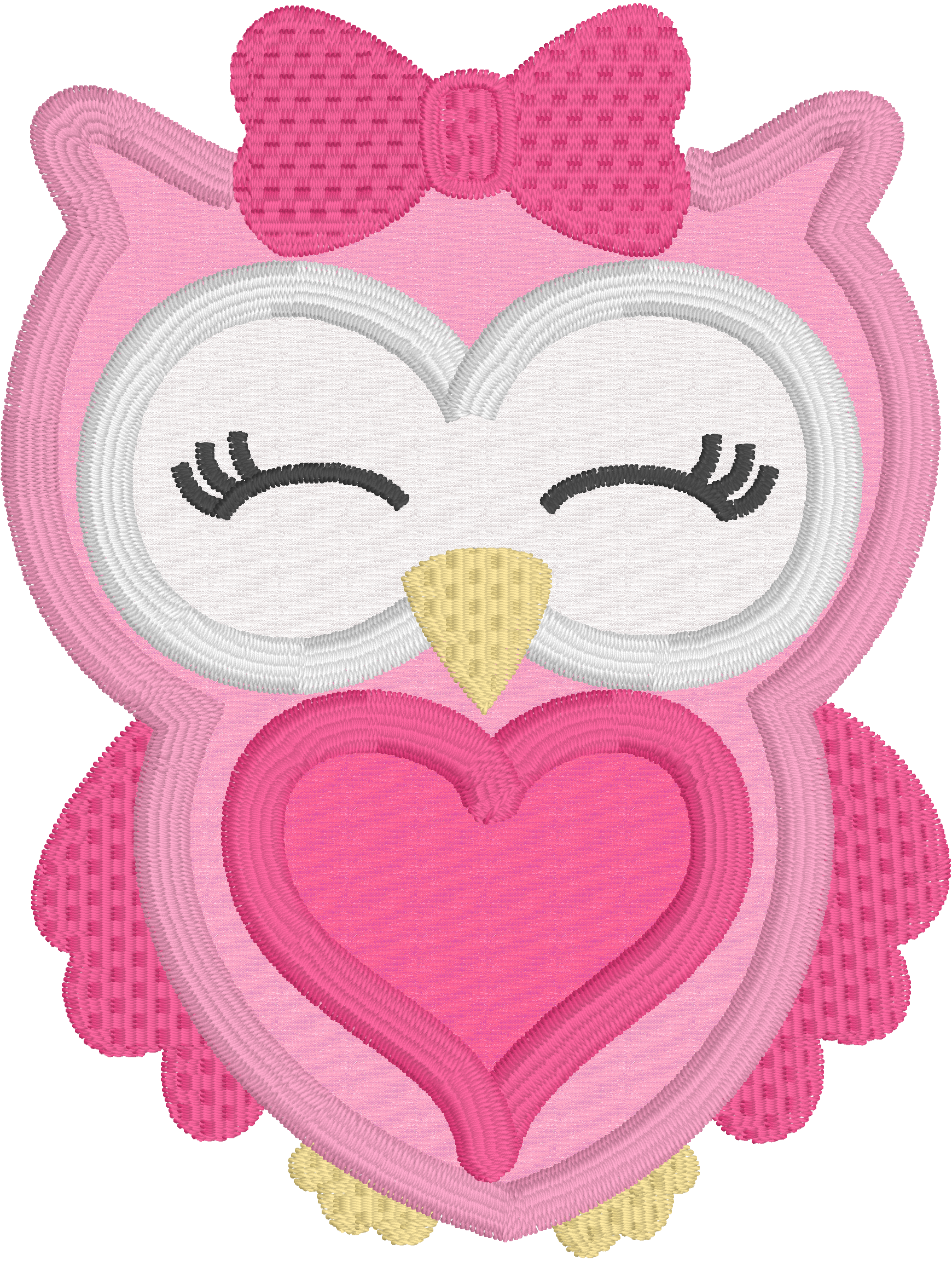 Valentines Day Girl Owl