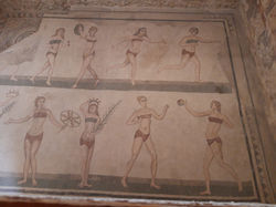 Mosaïque Villa Romana del Casale