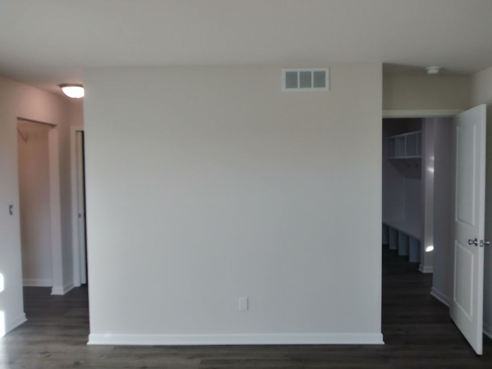 Interior painting completed by K & P Painting LLC