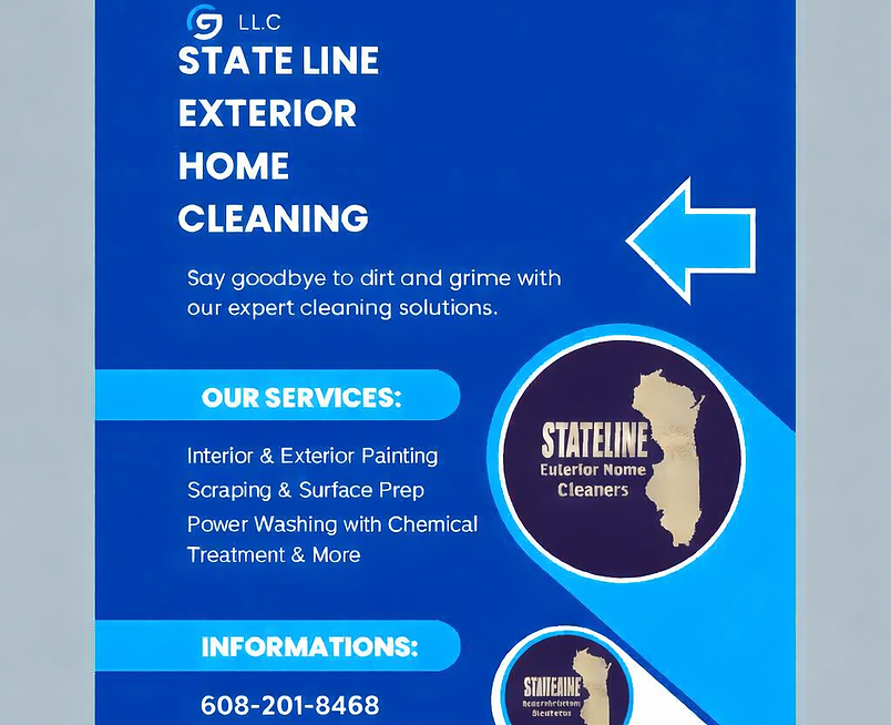 www.statelineexterior-homecleaning.com    Check us out on Google!