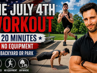 The July 4th Workout: 20 Minutes, No Equipment, Any Backyard or Park