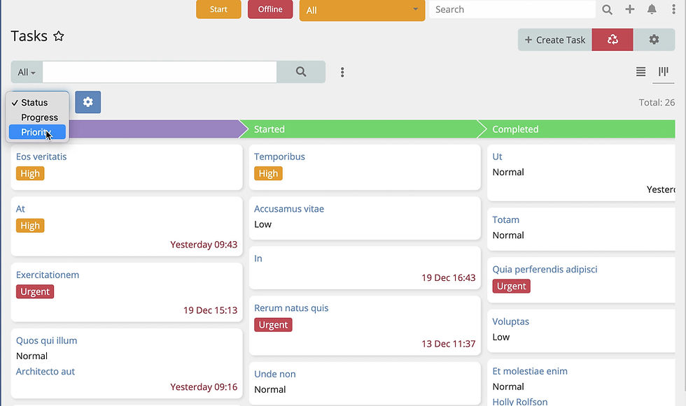 Thumbnail: EspoCRM Kanban Multiple