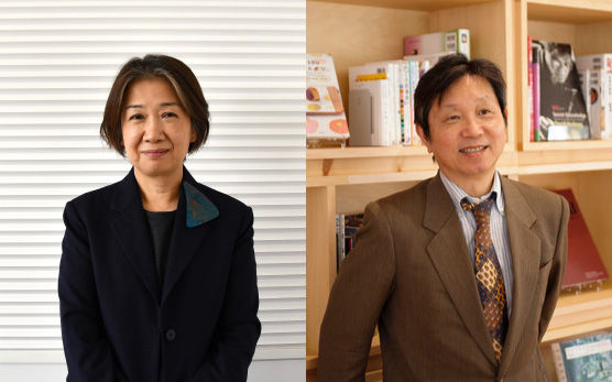 (左から)林洋子氏、加藤義夫氏