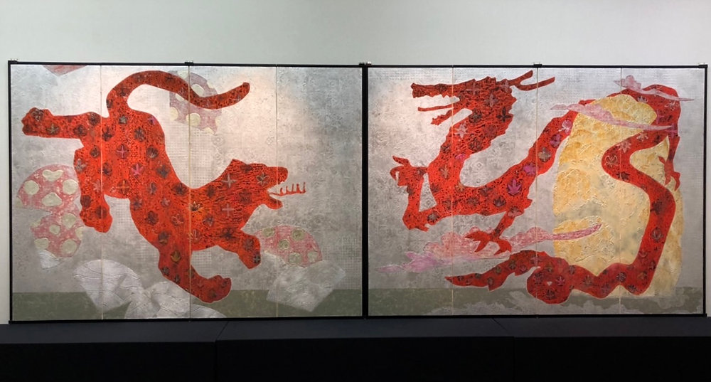 [guardiandeityー南]4号 P 喜多祥泰 喜多祥泰日本画展-美の存在と非存在-PRESENCE OF BAUTY AND NONENTITY