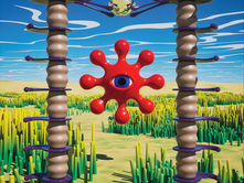 Virtual World of Undefined Time : Kim Laughton's Digital Art Exhibition