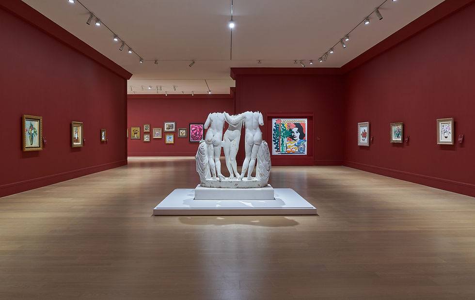 Installation shot, “Nothing Still About Still Lifes: Three Centuries of Floral Compositions”, Deji Art Museum, 2023. Courtesy of Deji Art Museum.