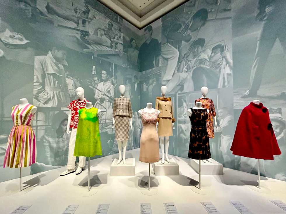 Gallery view, “HANAE MORI Vital Type: The 100th Anniversary of Birth,” The National Art Center, Toky