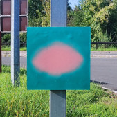 Carrés sur l'Axe 2023, oeuvre originale dans l'espace public à Vernou-sur-Seine