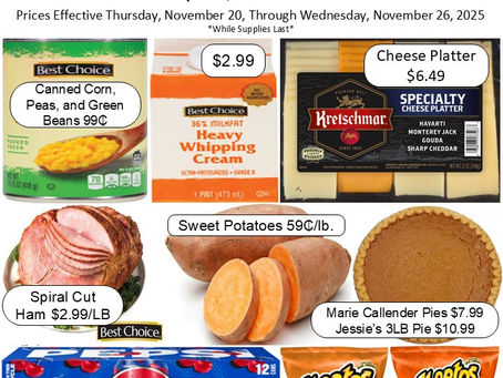 Specials Ending 11/26/25