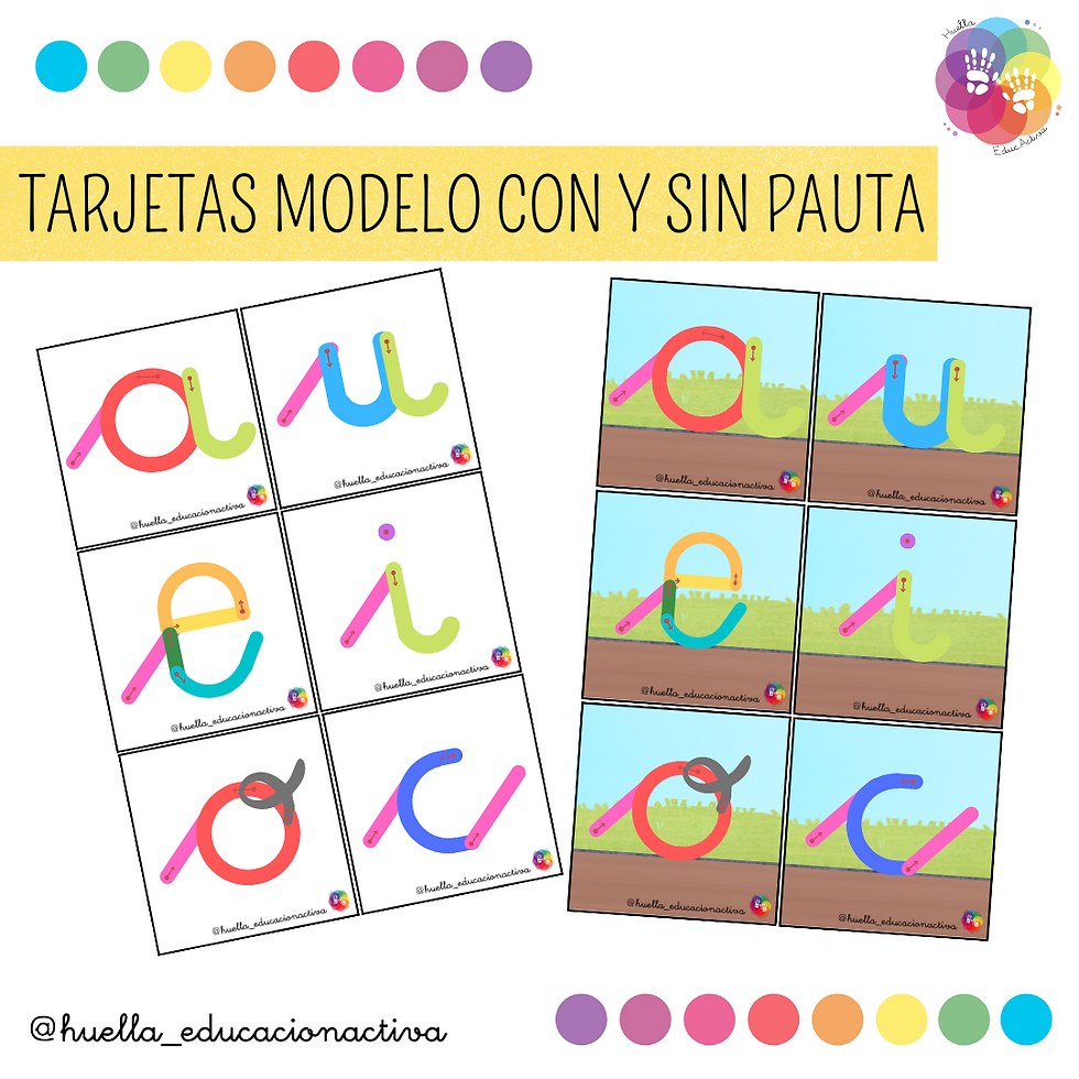 Miniatura: Trazos de las letras minúsculas