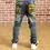 Thumbnail: IENENS 5-13y Boys Slim Straight Denim Casual Trousers