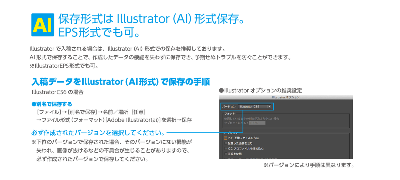 入稿データ作成ガイド 大阪府 ネットチラシ印刷バズフライヤーズ