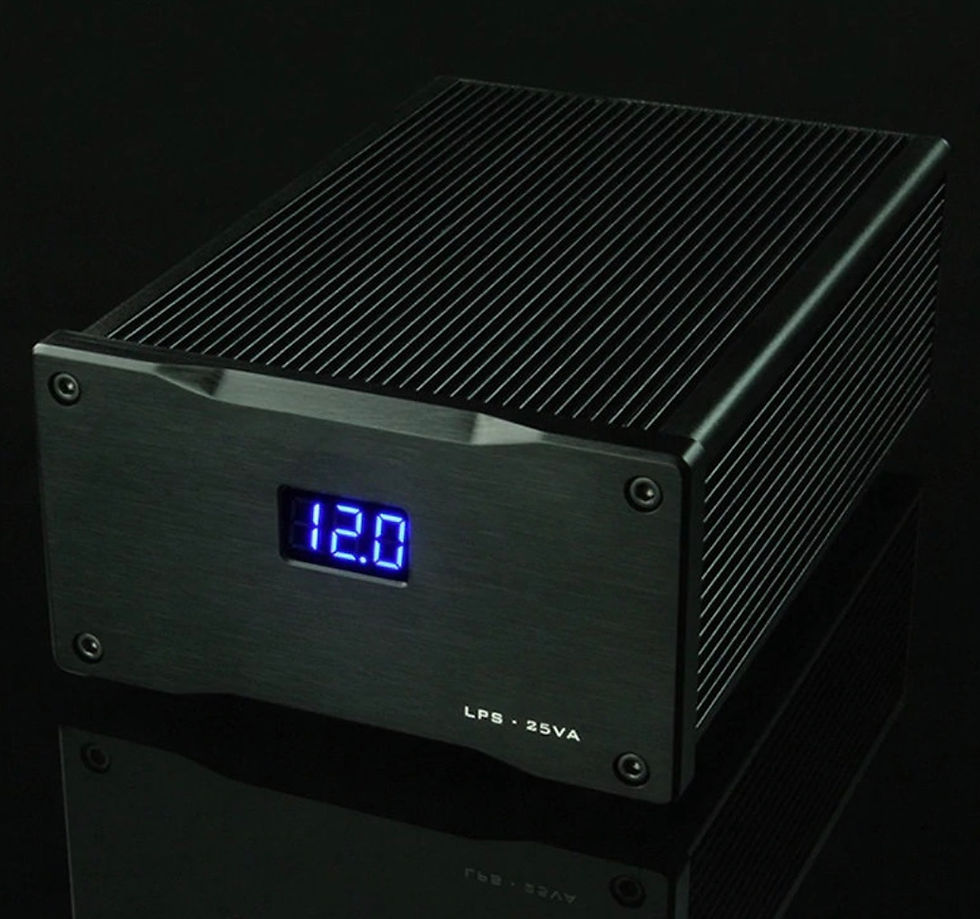 LHY Audio LPS25VA front angled view