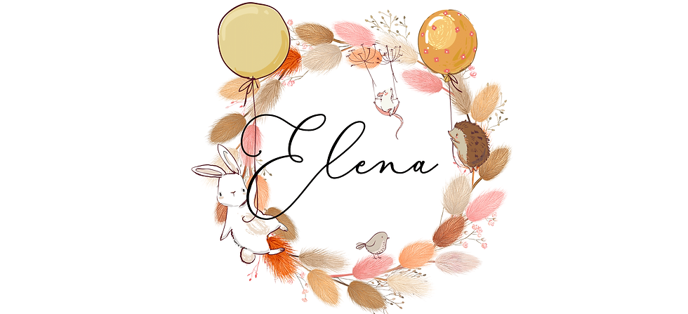 Thumbnail: Personalised Woodland Animals Wreath Mug