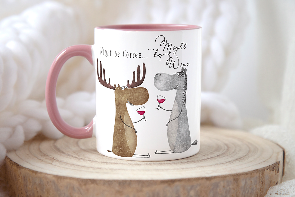 Thumbnail: "MIGHT BE WINE" Funny Mug
