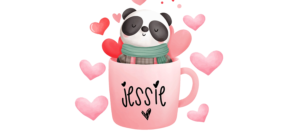 Thumbnail: Personalised Cute Panda Mug